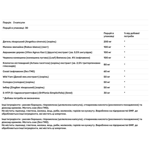 Менопауза, Menopause, Now Foods, суміш трав, 90 вегетаріанських капсул