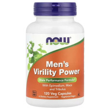 Репродуктивне здоров'я чоловіків, Now Foods Men's Virility Power, 120 вегетаріанських капсул