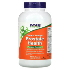 Поддержка простаты 180 гелевых капсул, Now Foods Clinical Strength Prostate Health, поддержка мужского здоровья