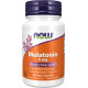 Мелатонін, Melatonin, Now Foods, 5 мг, 60 вегетаріанських капсул
