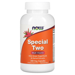 Мультивітаміни, NOW Foods Special Two, 240 вегетаріанських капсул