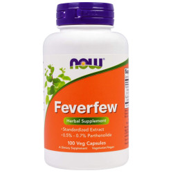 Піретрум, Now Foods Feverfew, 100 вегетаріанських капсул