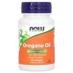 Масло орегано, Now Foods Oregano Oil, 90 гелевых капсул