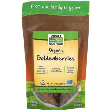 Золоті ягоди, NOW Foods Golden Berries, органічні, сертифіковані, 227 г.