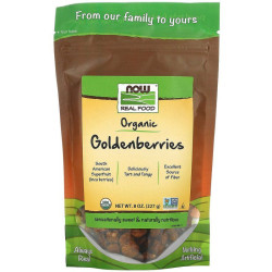 Золоті ягоди, NOW Foods Golden Berries, органічні, сертифіковані, 227 г.