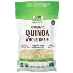 Кіноа органічна, NOW Foods Organic Quinoa, 454 г