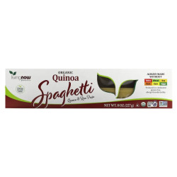 Спагеті з киноа, NOW Foods Quinoa Spaghetti, органік, 227 г.