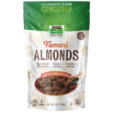 Мигдаль в соусі Тамарі, Real Food Tamari Almonds, 198 г