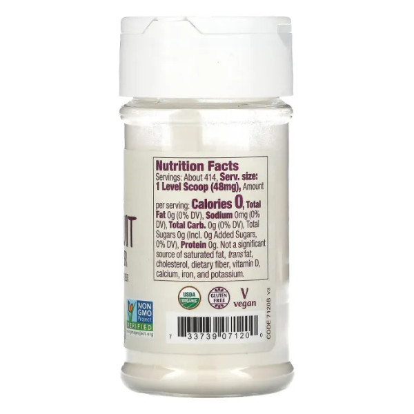 Екстракт архату, Monk Fruit Extract, Now Foods, Real Food, органік, порошок, 19,85 г