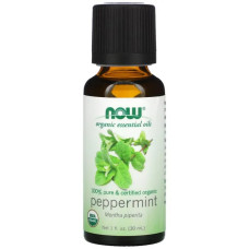 Масло перцевої м'яти, Now Foods Peppermint Essential Oils, органік, 30 мл.