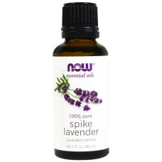 Ефірна олія лаванди, NOW Foods Essential Oils Spike Lavender, 30 мл