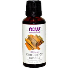 Касія ефірна олія кориці 30 мл, Now Foods Cinnamon Cassia Essential Oils, ароматерапія