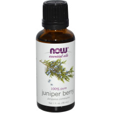 Масло ягод можжевельника, Now Foods Oil Juniper Berry, эфирное, 30 мл