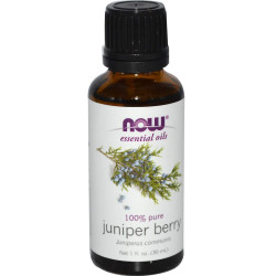 Масло ягод можжевельника, Now Foods Oil Juniper Berry, эфирное, 30 мл
