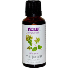 Ефірна олія майорану, NOW Foods Essential Oils Marjoram Oil, чиста, 30 мл