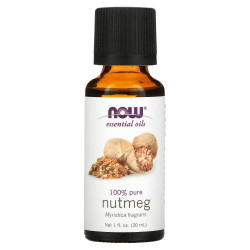 Масло мускатного гірчиця, Now Foods Oil Nutmeg, ефірне, 30 мл