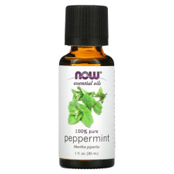 Масло перечной мяты, Now Foods Peppermint Essential Oils, 30 мл