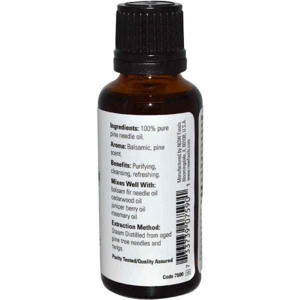 Ефірна олія соснової хвої, Essential Oils, Pine Needle, Now Foods, 30 мл