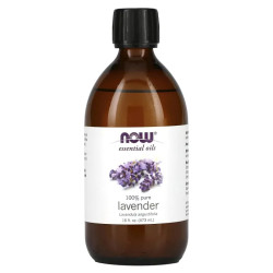 Лавандовое масло эфирное, Now Foods Oil Lavender, 473 мл
