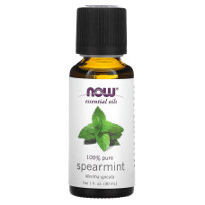 Мятное масло, NOW Foods Spearmint Oil, 30 мл