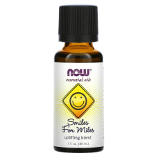 Ефірні олії бадьоряча суміш, Smiles for Miles Now Foods Essential Oils, 30 мл