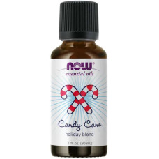 Ефірні олії, різдвяна суміш, Christmas Candy Cane Mix Now Foods, 30 мл, Essential Oils