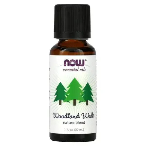 Суміш олій, Хвойний ліс, Essential Oils, Woodland Walk Nature Blend, Now Foods, ефірні, 30 мл