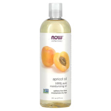 Масло абрикосовое 473 мл, NOW Foods Apricot Oil, Solutions
