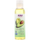Олія авокадо, Organic Avocado Oil, NOW Foods, Solutions, органік, 118 мл
