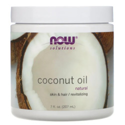Кокосовое масло, Now Foods Coconut Oil, 207 мл