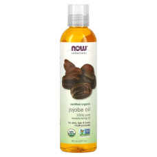Масло жожоба, NOW Foods Solutions Jojoba Oil, органик, 237 мл