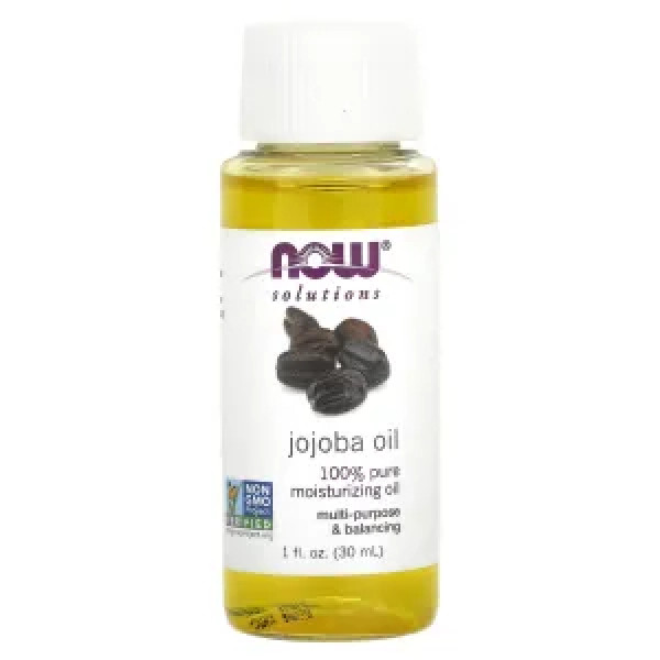 Масло жожоба, Pure Jojoba Oil, Now Foods, Solutions, 30 мл