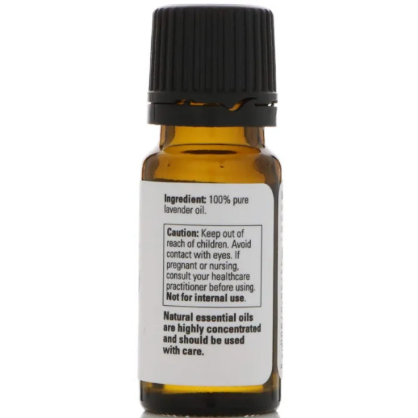 Масло лаванди, Essential Oils, Lavender, Now Foods, ефірне, 10 мл