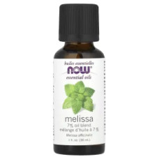 Ефірна олія меліси, NOW Foods Essential Oils Melissa, 30 мл