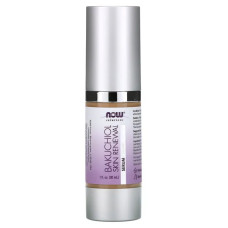 Сироватка для обличчя та шиї, Now Foods Solutions Bakuchiol Skin Renewal Serum, 30 мл