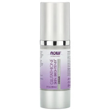 Крем для кожи с глутатионом, осветляющий, Now Foods Solutions Glutathione Skin Brightener Cream, 59 мл