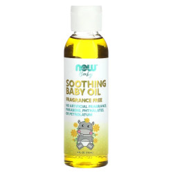 Дитяча олія, заспокійлива, без запаху, Now Foods Soothing Baby Oil, 118 мл