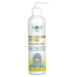 Детский лосьон, питательный, без запаха, Now Foods Baby Nourishing Lotion, 237 мл