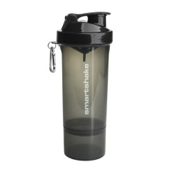 Шейкер, SmartShake Slim, чорний неон, 500 мл