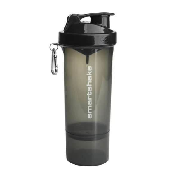 Шейкер, Slim, SmartShake, чорний неон, 500 мл