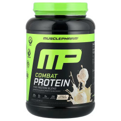 Протеин, Combat Protein Powder MusclePharm, ваниль, 900 г
