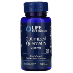 Кверцетин 250 мг, Life Extension Optimized Quercetin, 60 капсул