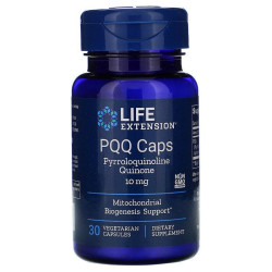 Пірролохінолінхінон, Life Extension PQQ Caps, 10 мг, 30 кап.