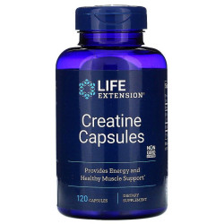 Креатин, Life Extension Creatine, 120 капсул