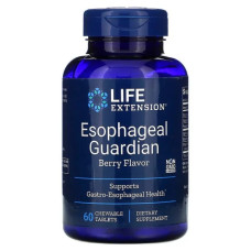 Захист стравоходу, жувальні, Life Extension Esophageal Guardian, 60 жувальних таблеток
