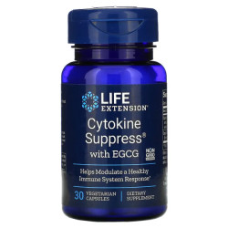 Иммунитет (бобы мунг и зеленый чай), Cytokine with EGCG, Life Extension, 30 капсул