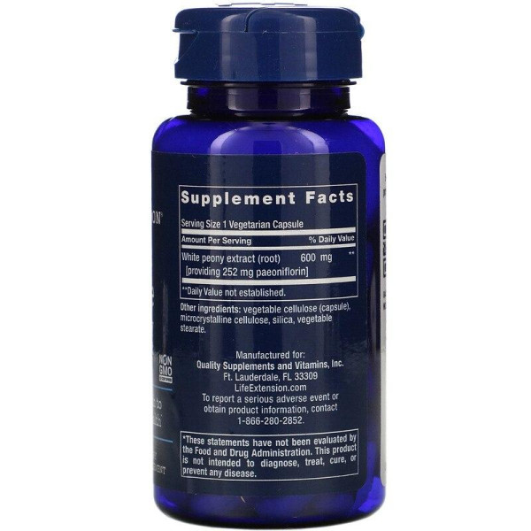 Підтримка імунітету (півонія), Peony Immune, Life Extension, 60 кап.