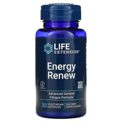 Экстракт французского дуба, Life Extension Energy Renew, 30 вегетарианских капсул