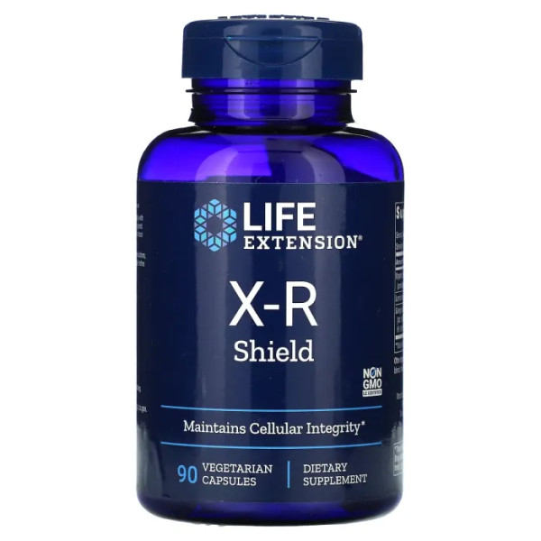 Гінкго білоба, підтримка клітинної цілісності, XR Shield, Life Extension, 90 кап.