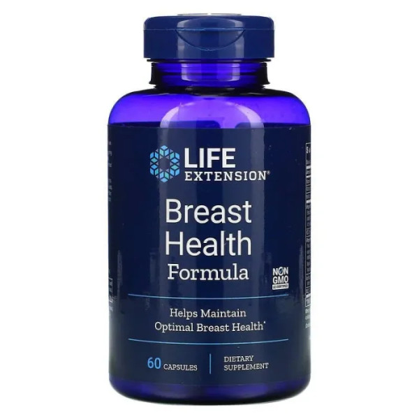 Здоров'я молочних залоз (Breast Health Formula), Life Extension, 60 капсул